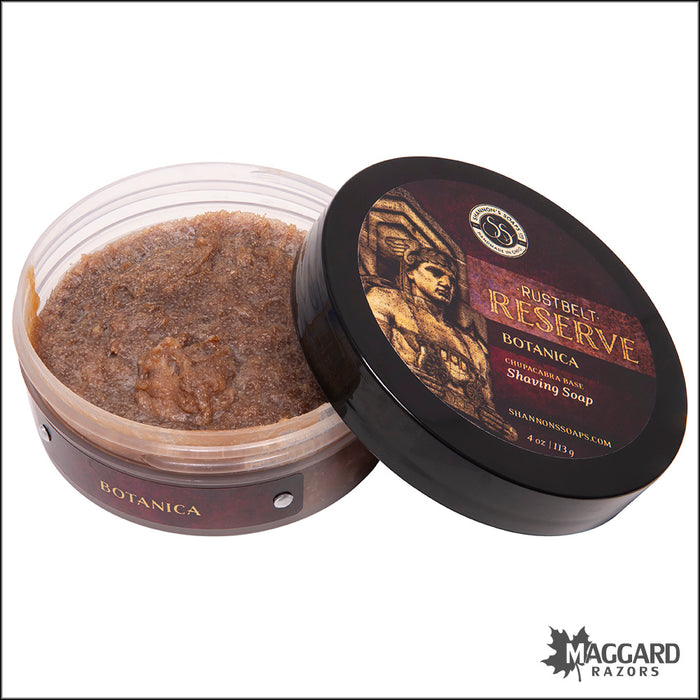 Shannon's Soaps Botanica, Rust Belt Reserve Shaving Soap, 4oz