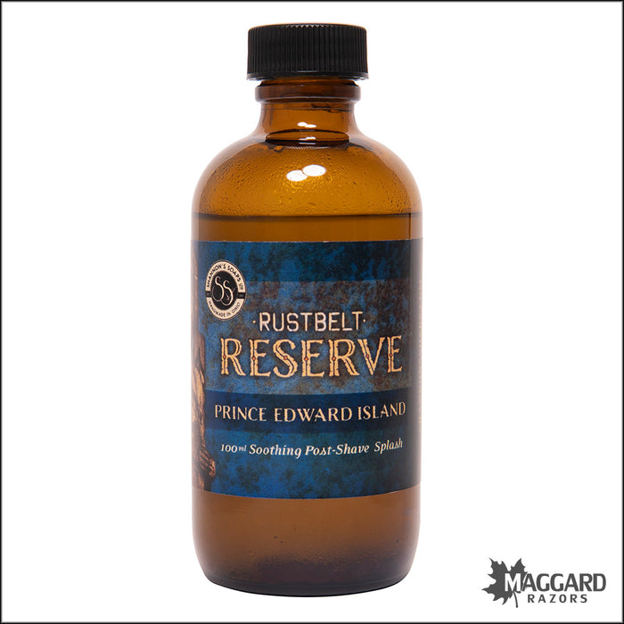 Shannon's Soaps Prince Edward Island, Rust Belt Reserve Aftershave Splash, 100ml - Alcohol Free
