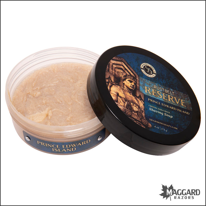 Shannon's Soaps Prince Edward Island, Rust Belt Reserve Shaving Soap, 4oz