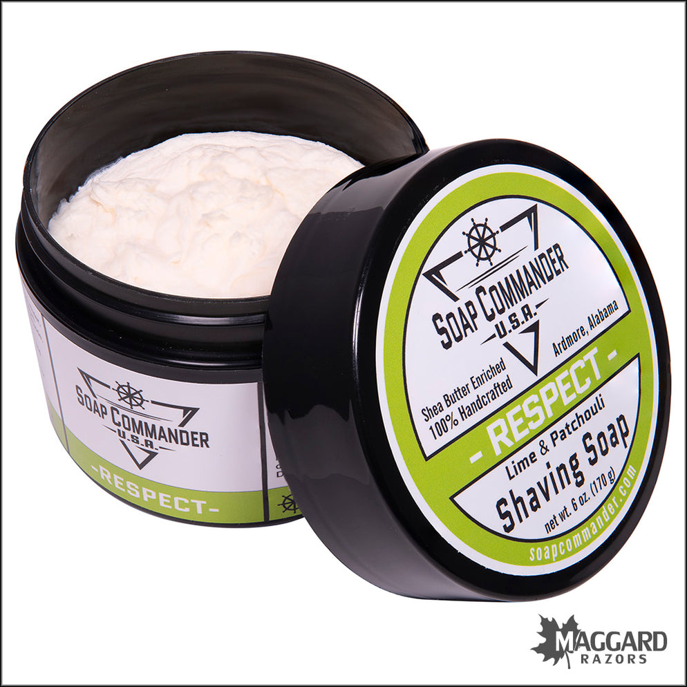 Soap Commander Respect Artisan Shaving Soap, 6oz — Maggard Razors