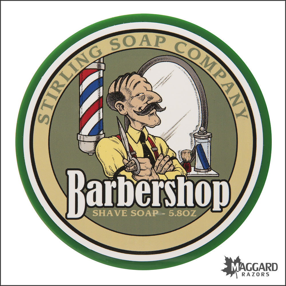 Stirling Soap Co. Barbershop Shaving Soap, 5.8oz — Maggard Razors