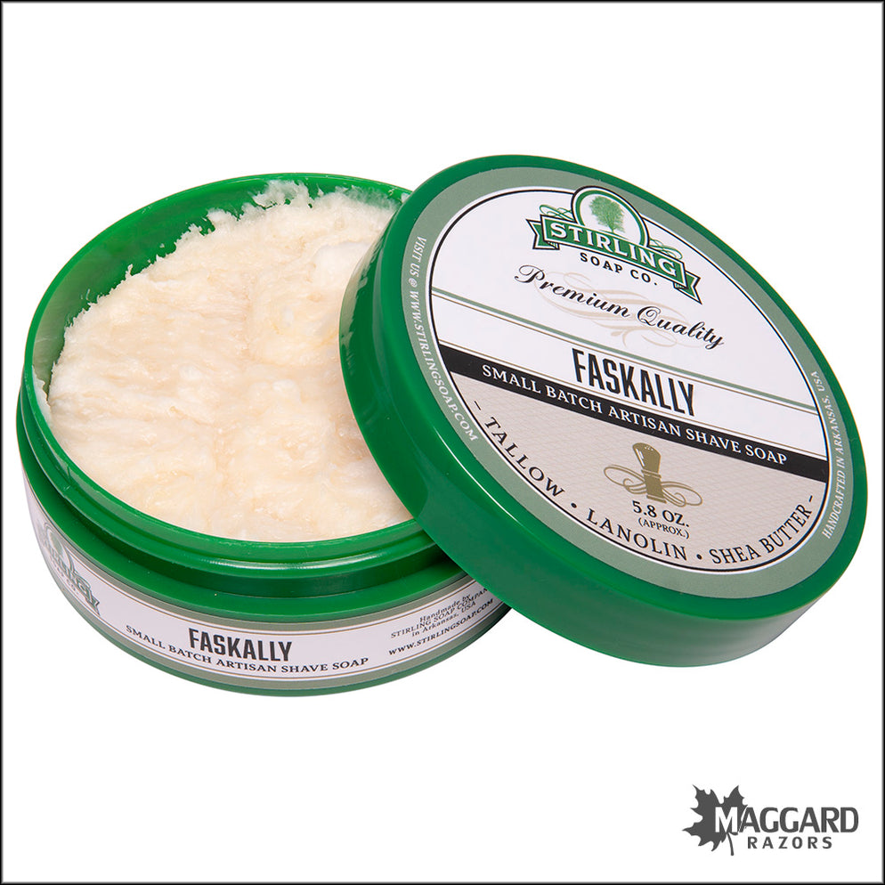 Stirling Soap Co. Faskally Shaving Soap, 5.8oz — Maggard Razors