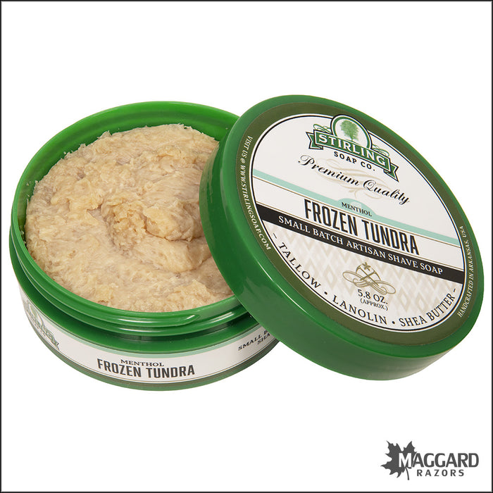 Stirling Soap Co. Frozen Tundra Shaving Soap, 5.8oz