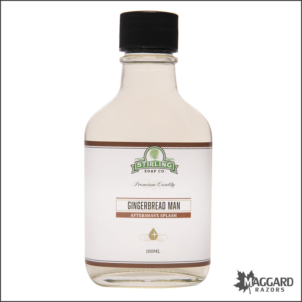 Stirling Soap Co. Gingerbread Man Aftershave Splash, 100ml - Seasonal ...