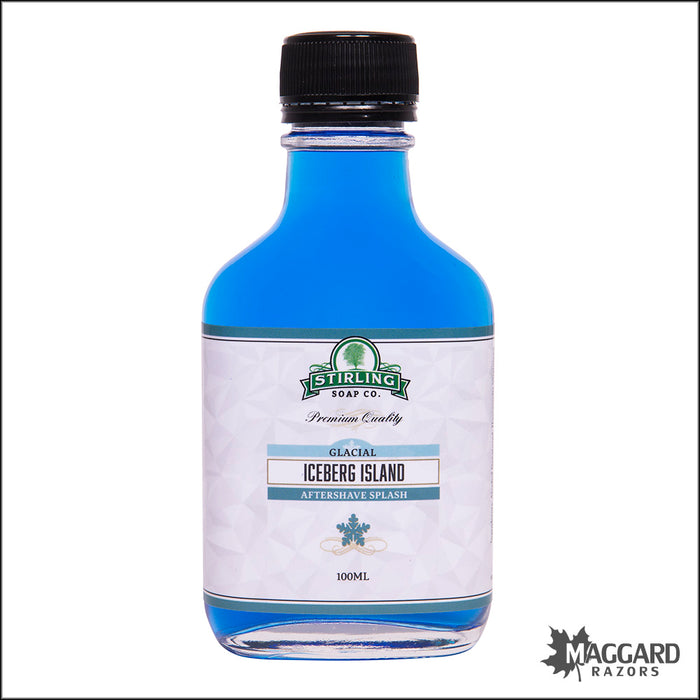 Stirling Soap Co. Glacial Iceberg Island Aftershave Splash, 100ml - Seasonal Release