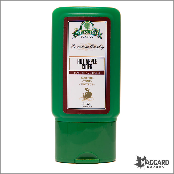 Stirling Soap Co. Hot Apple Cider Aftershave Balm, 4oz - Seasonal Release