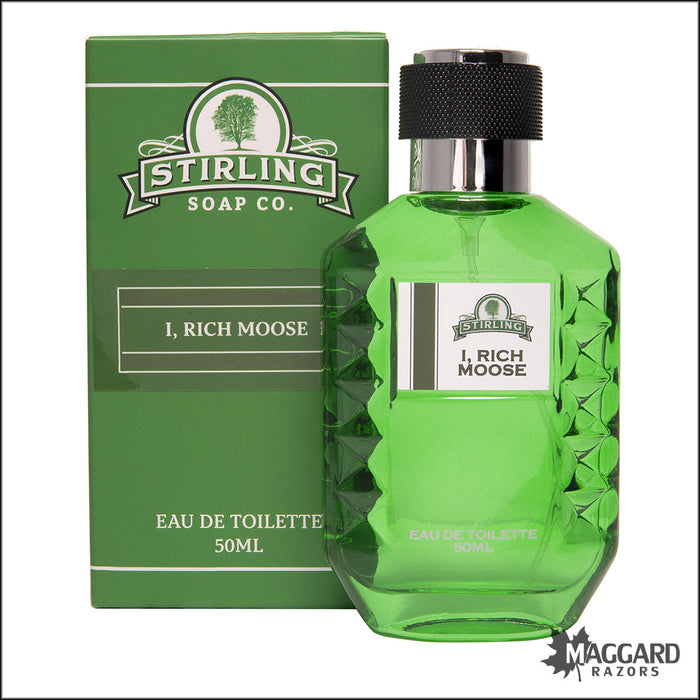 Stirling Soap Co. I, Rich Moose Eau de Toilette, 50ml - Seasonal Release