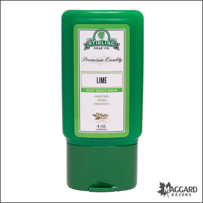 Stirling Soap Co. Lime Aftershave Balm, 4oz - Seasonal Release