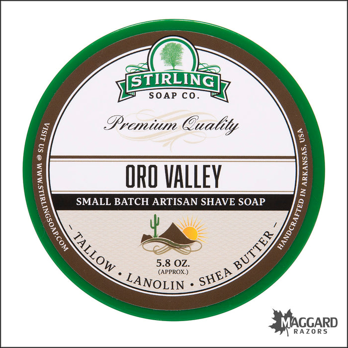 Stirling Soap Co. Oro Valley Shaving Soap, 5.8oz