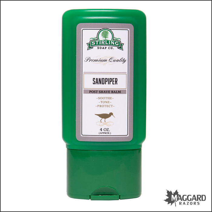 Stirling Soap Co. Sandpiper Aftershave Balm, 4oz