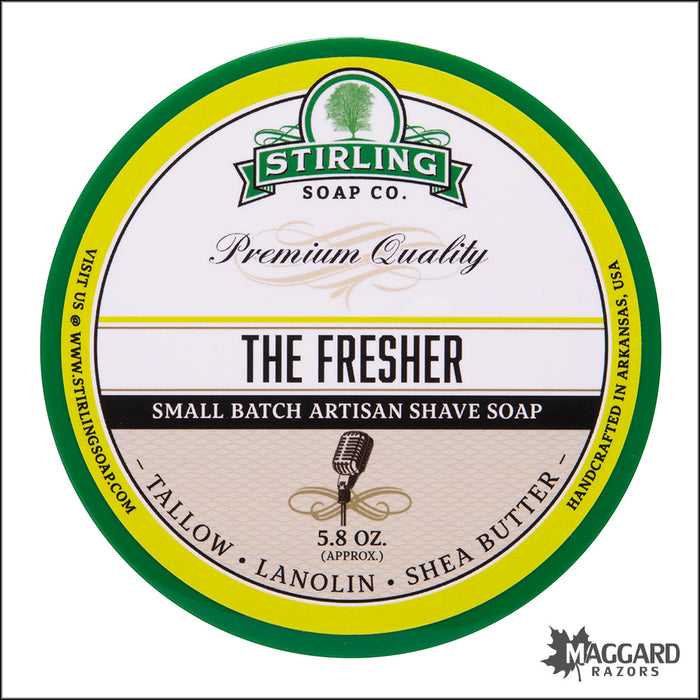 Stirling Soap Co. The Fresher Shaving Collection Shaving Soap