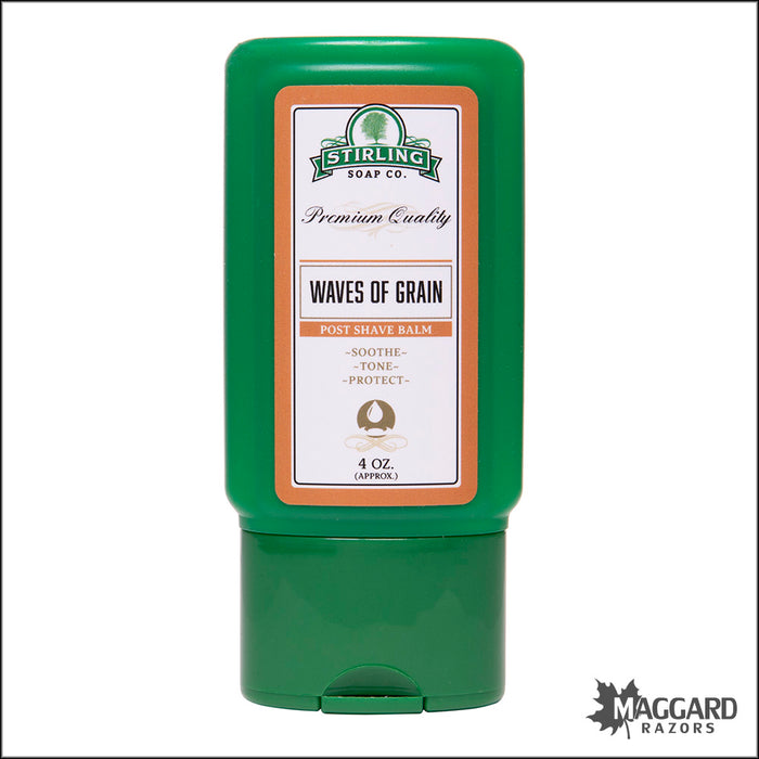 Stirling Soap Co. Waves of Grain Aftershave Balm, 4oz - Seasonal Release