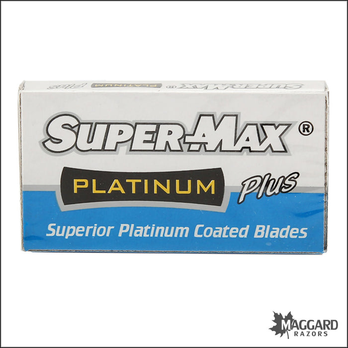 Super-Max Platinum Plus Double Edge Safety Razor Blades, 5 blades