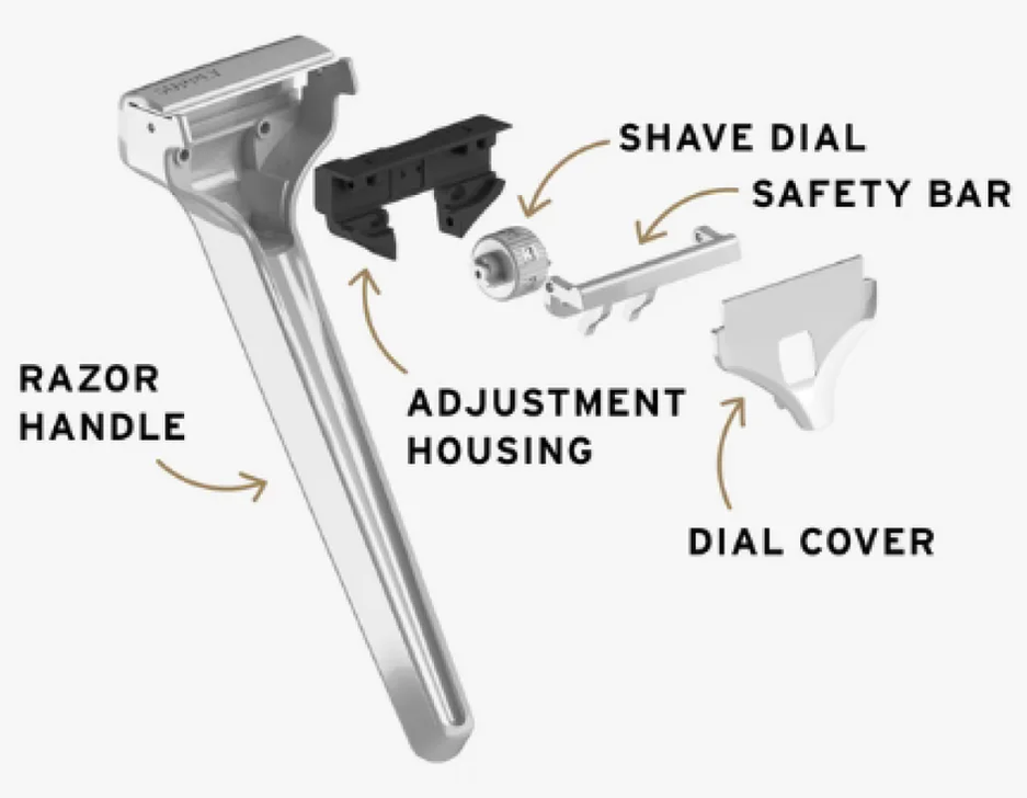 Supply The Single Edge Pro Closed Comb Single Edge Safety Razor, Matte