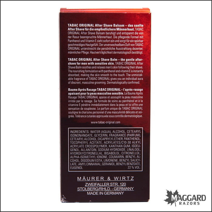 Tabac Original Aftershave Balm, 75ml