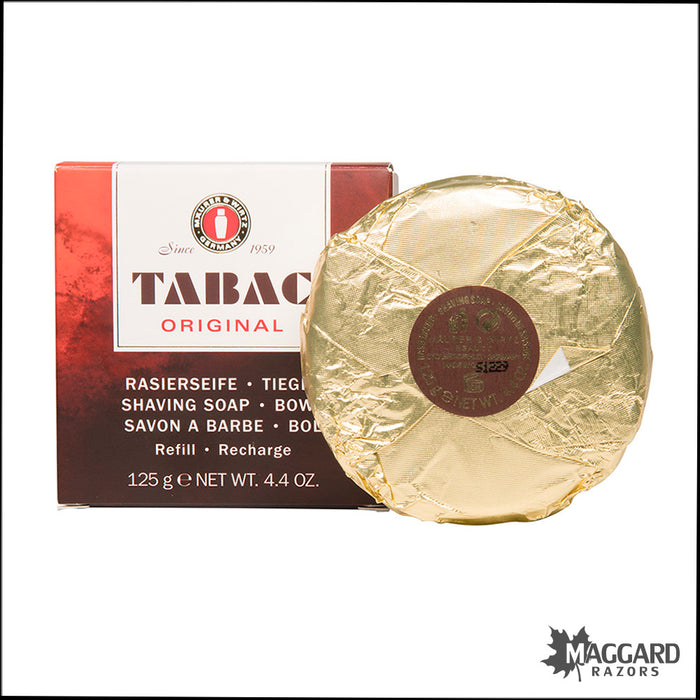 Tabac Original Shaving Soap Refill, 4.4oz Puck