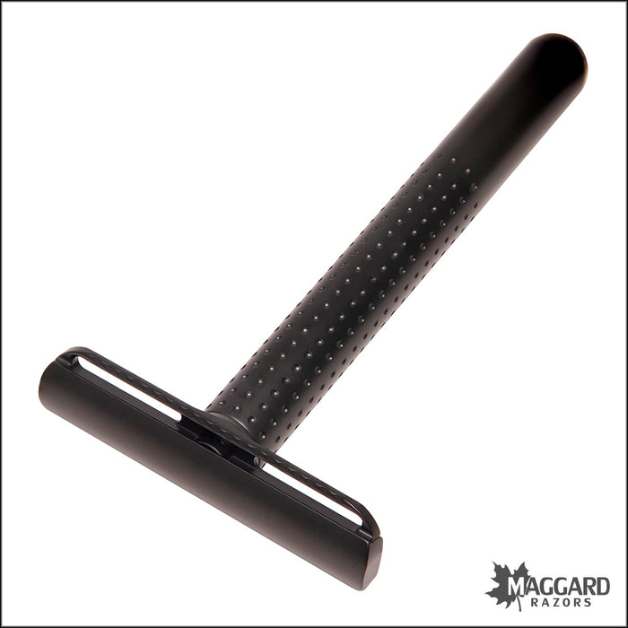 Tatara Razors Amakuni Stainless Steel Single Edge Safety Razor, Matte Black