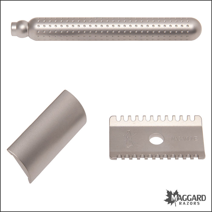 Tatara Razors Masamune Open Comb DE Safety Razor, Matte Finish