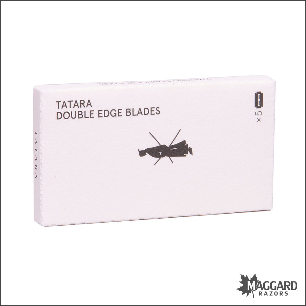 Tatara Razors Double Edge Razor Blades, 5 blades — Maggard Razors