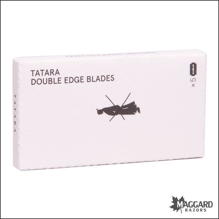 Tatara Razors Double Edge Razor Blades, 5 blades