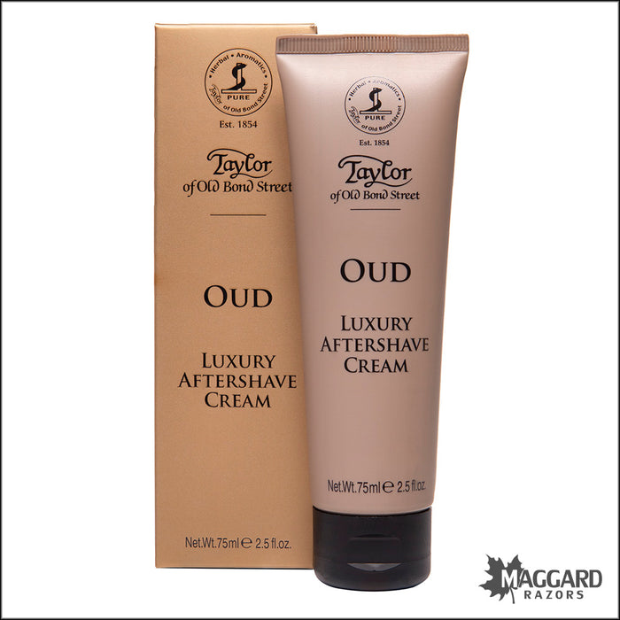 Taylor of Old Bond Street Oud Luxury Aftershave Cream, 75ml