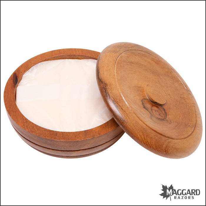 Taylor of Old Bond Street Sandalwood Herbal Shaving Soap in Wood Bowl, 100g