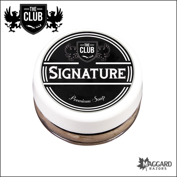 The Club Signature Artisan Made Shaving Soap Sample