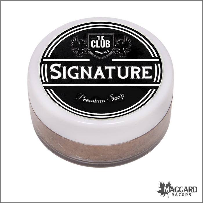 The Club Signature Artisan Made Shaving Soap Sample