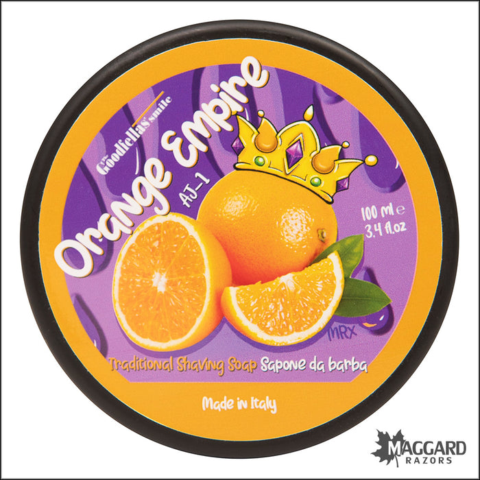 The Goodfellas' Smile Orange Empire Shaving Soap, 3.4oz