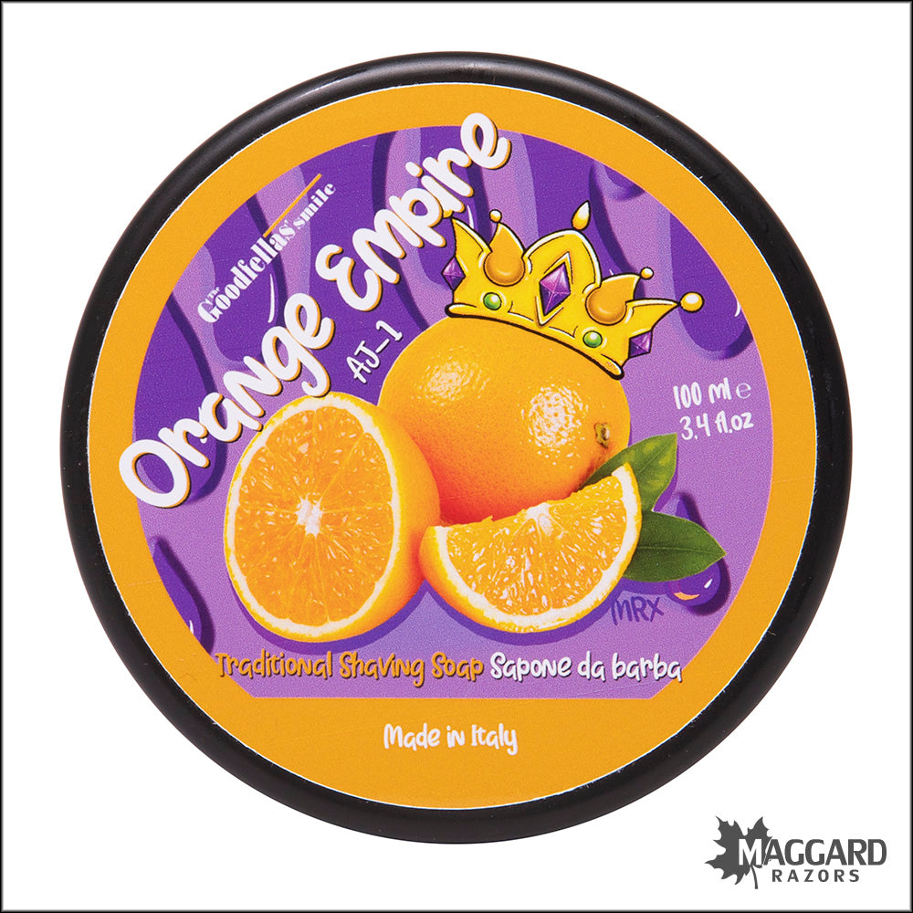 The Goodfellas' Smile Orange Empire Shaving Soap, 3.4oz — Maggard