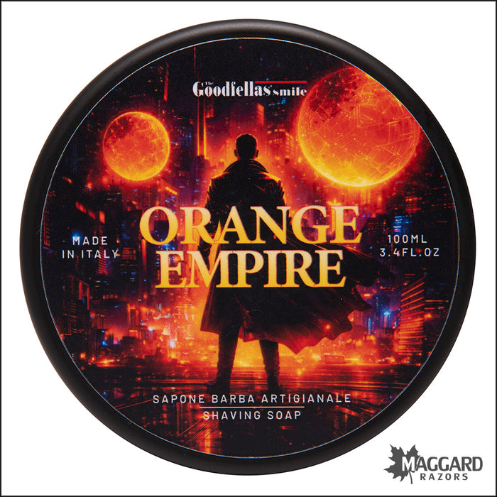 The Goodfellas' Smile Orange Empire Shaving Soap, 3.4oz