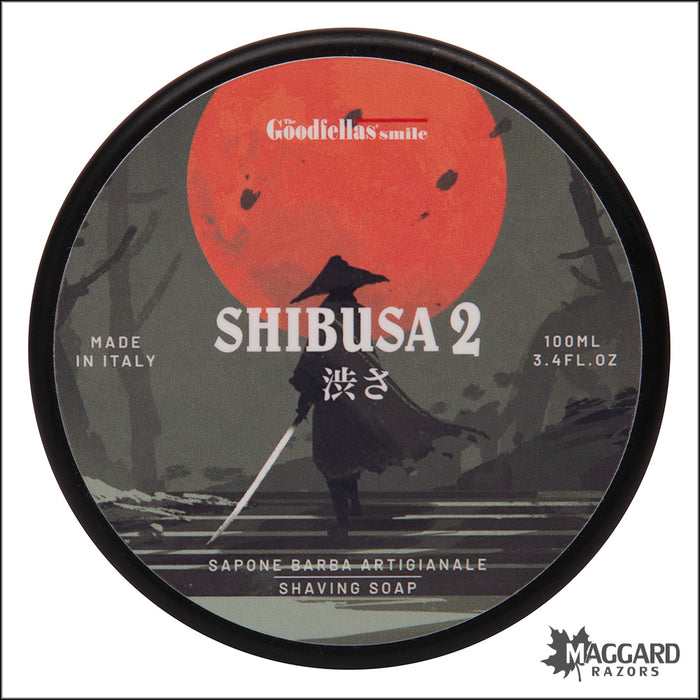 The Goodfellas' Smile Shibusa 2 Tallow Shaving Soap, 3.4oz