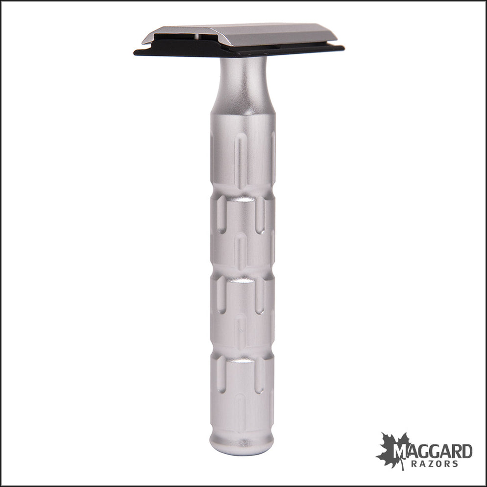 Macsmile Razor The Goodfellas' Smile Syntesi Machined Aluminum DE Safety Razor, Anodi ...