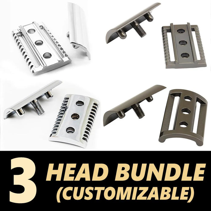 Maggard Razors Customizable Three Head Bundle