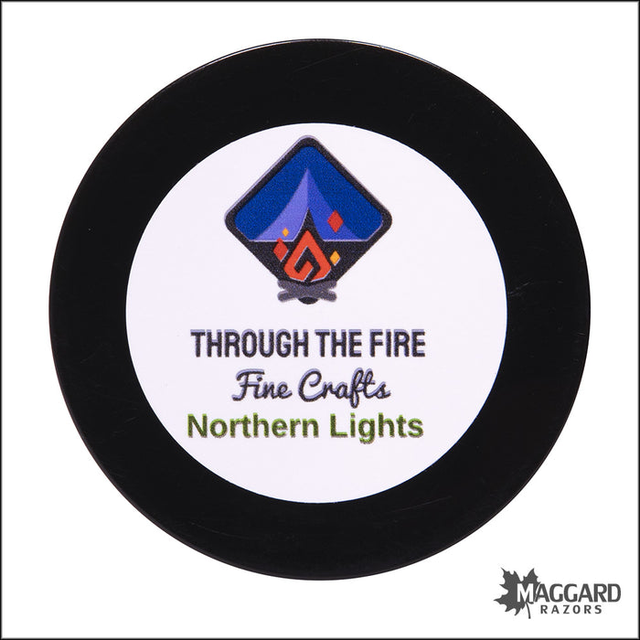 Through the Fire Fine Craft Northern Lights Artisan Shaving Soap Sample, 1oz