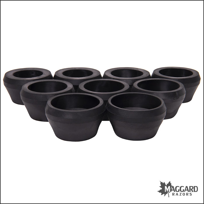 Timeless Razor TRBR Adjustable Aluminum Shaving Brush Handle, Holds 9 Different Knots, Green Handle