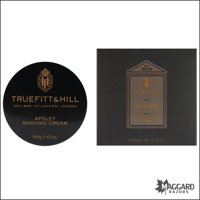 Truefitt and Hill Apsley Shaving Cream, 6.7oz