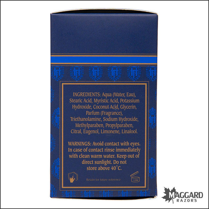 Truefitt and Hill Trafalgar Shaving Cream, 6.7oz Jar