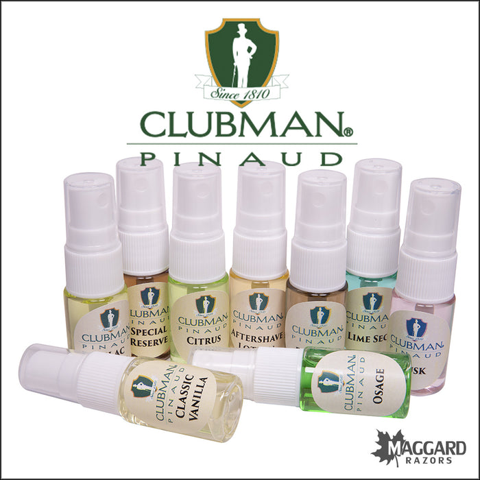Clubman Pinaud Aftershave Samples (12ml)