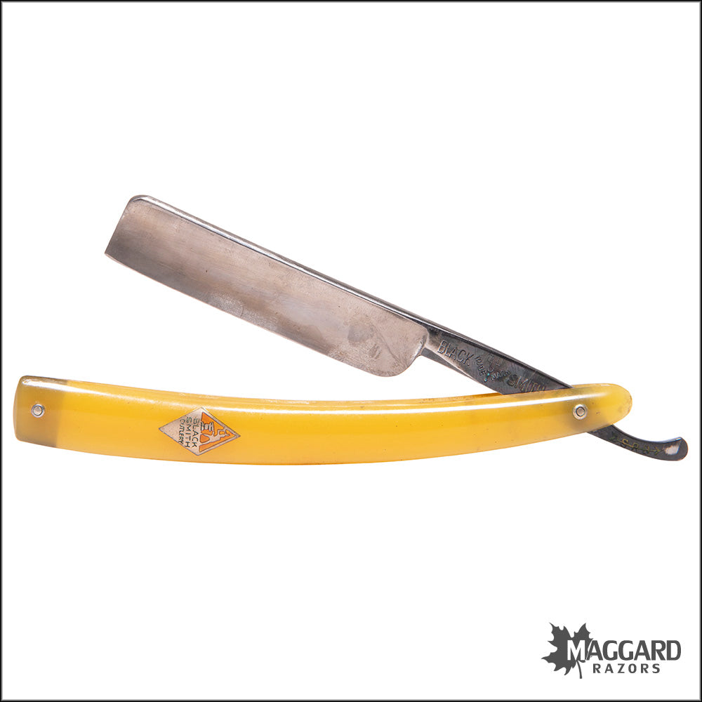 #1001 Vintage Straight Razor - S.R. Droescher - 5/8 Wedge — Maggard Razors