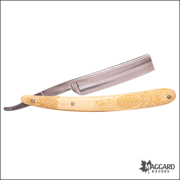 #1005 Vintage Straight Razor - H. Boker & Co. 5/8 Edelweiss — Maggard ...