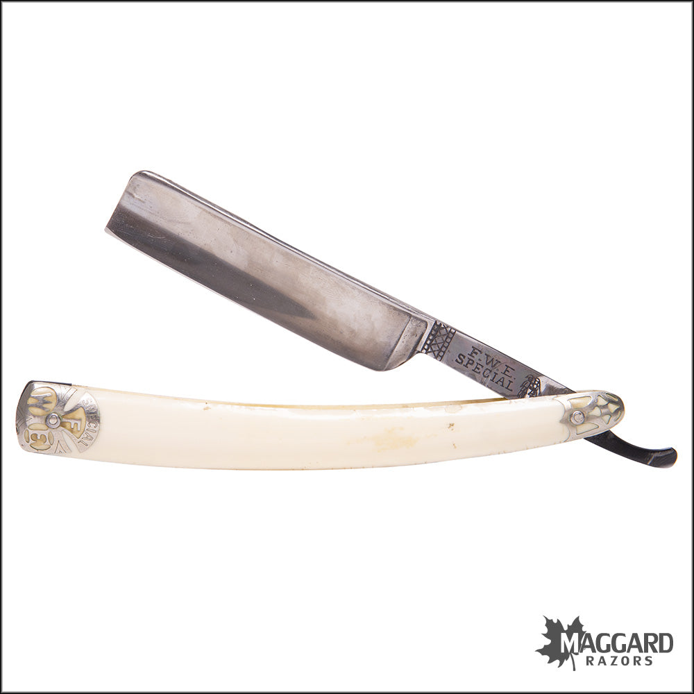 #1026 Vintage Straight Razor - FW Engels Special 5/8 — Maggard Razors