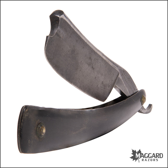 Vintage Vault Razor #1037 Vintage Straight Razor - Wade & Butcher For Barber's Use 17/16 ...