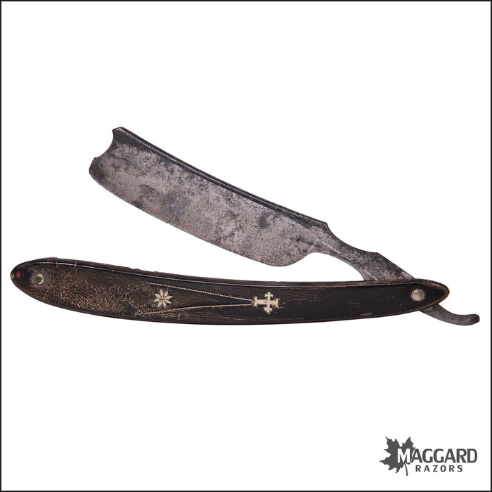 #1046 Vintage Straight Razor - James Fox's