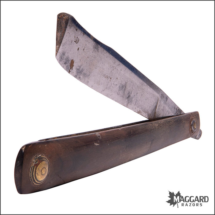 Vintage Vault Razor #1063 Vintage Straight Razor - BAR LOW ca. 1780, 11/16 — Maggard Razors