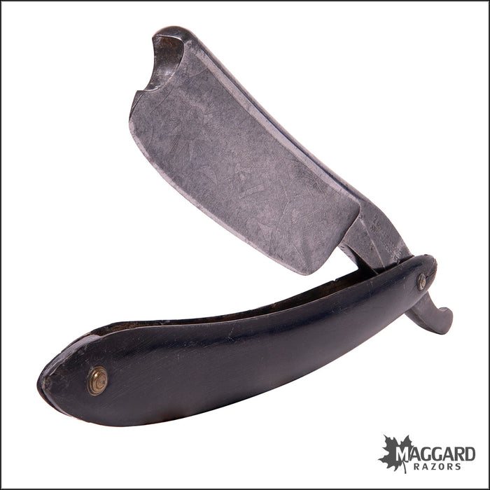 Vintage Vault Razor #1067 Vintage Straight Razor - Joseph Elliot Masonic 8/8+ — Maggard Razors