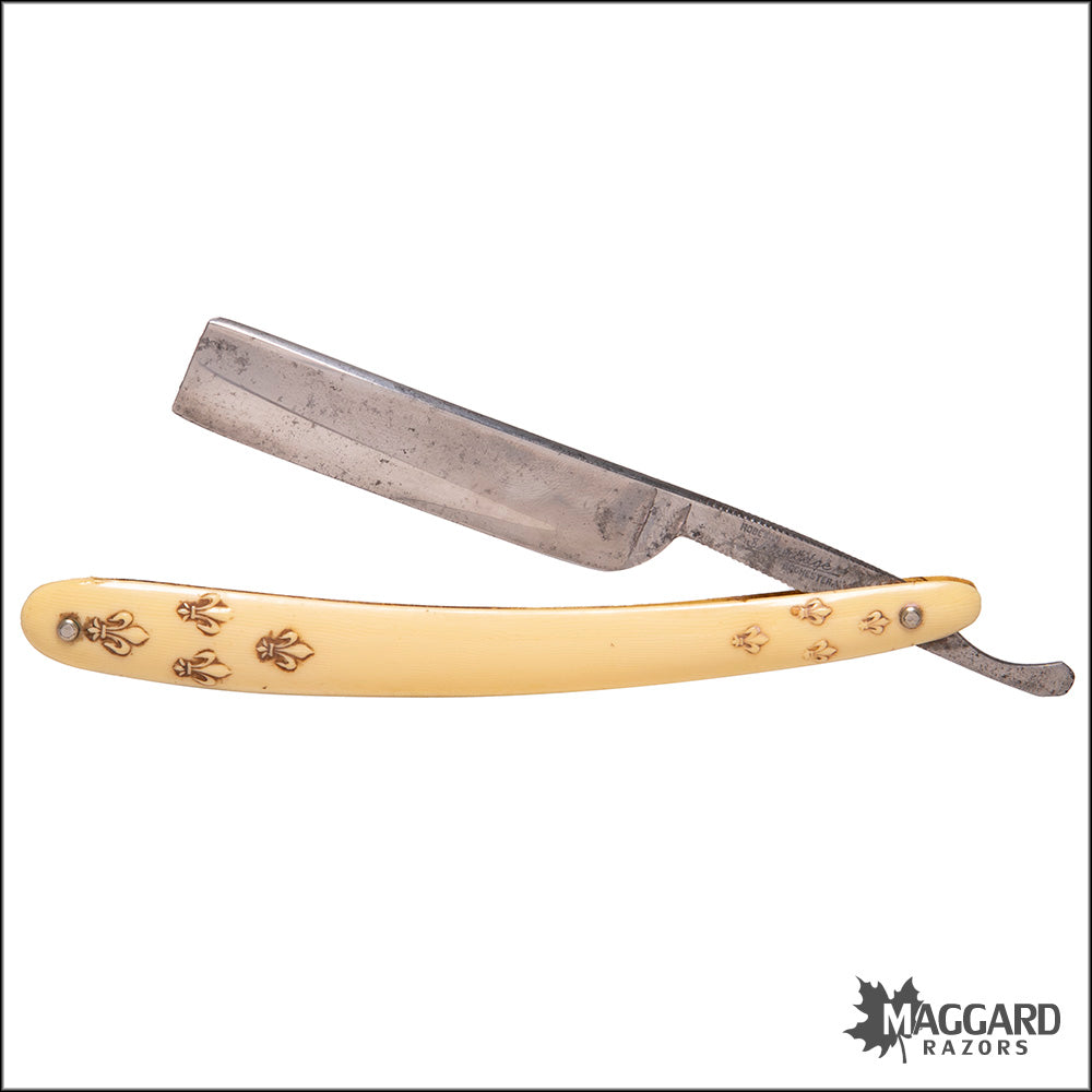 #1080 Vintage Straight Razor - Robeson Shuredge, 5/8 — Maggard Razors