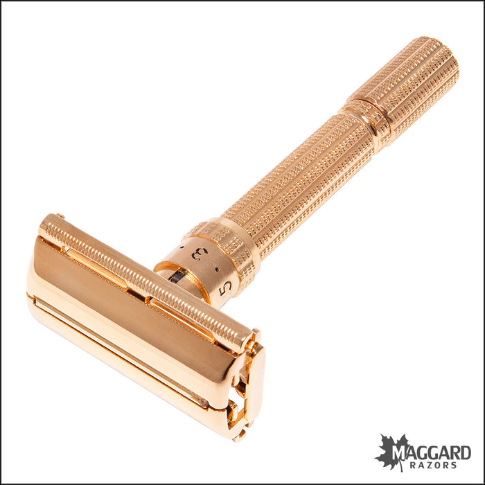 Vintage Vault Razor #1103 Gillette Gold Aristocrat Adjustable Razor, Cased, 1964 — Maggard ...