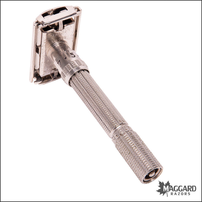 Slim Razor #1106 Gillette Slim Adjustable Razor, 1962 — Maggard Razors