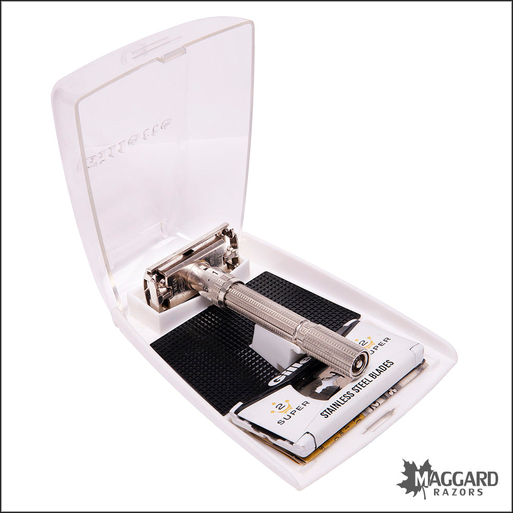 1107 Gillette Slim Adjustable Razor, 1968 — Maggard Razors